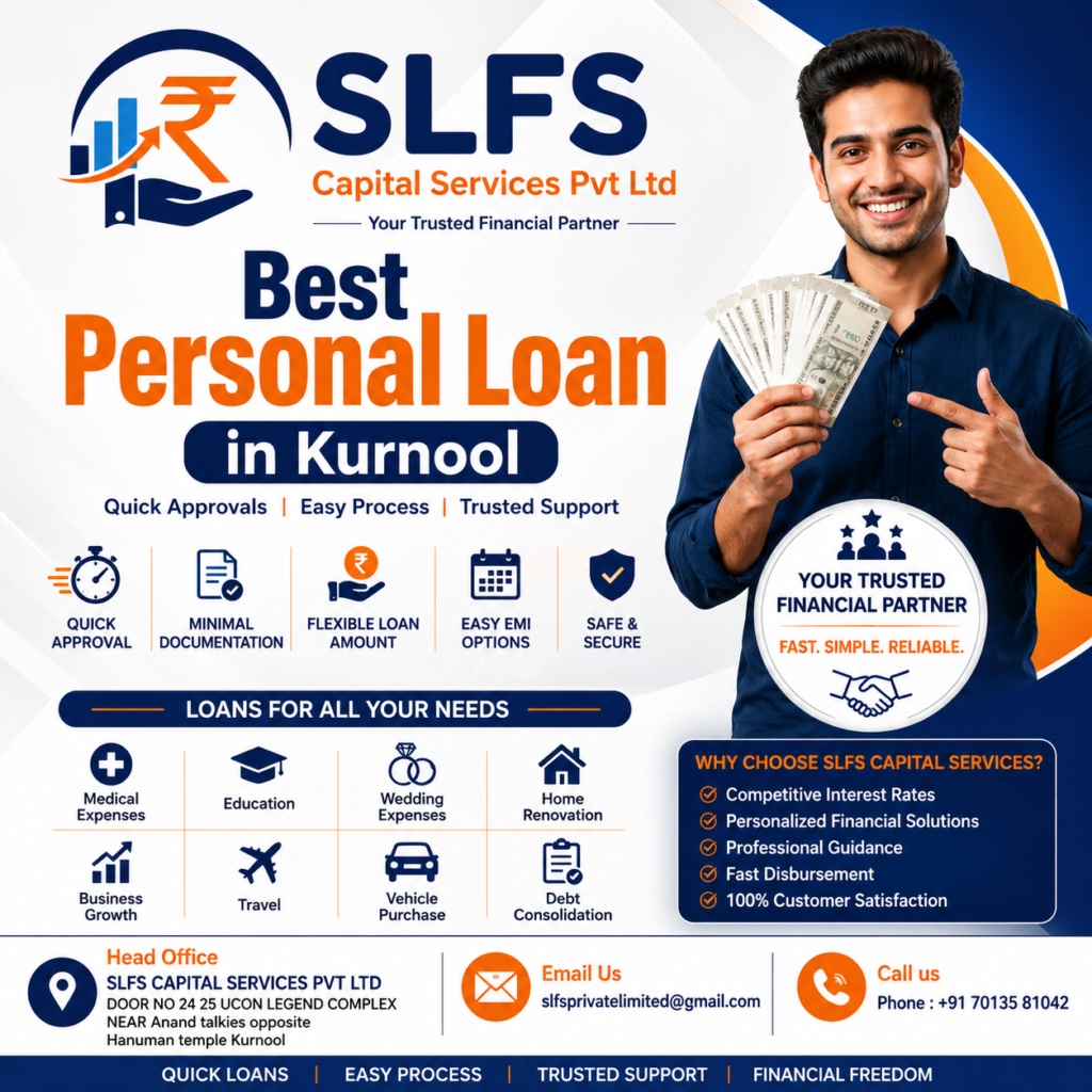 Best Personal Loan in Kurnool