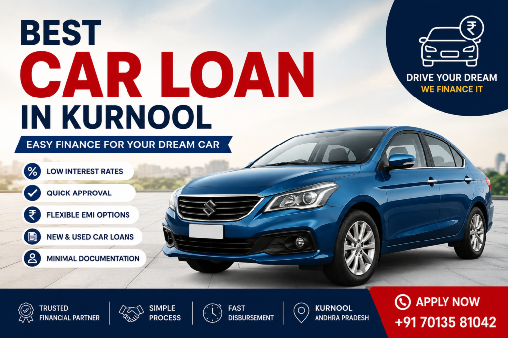 Best Car Finance Company in Kurnool