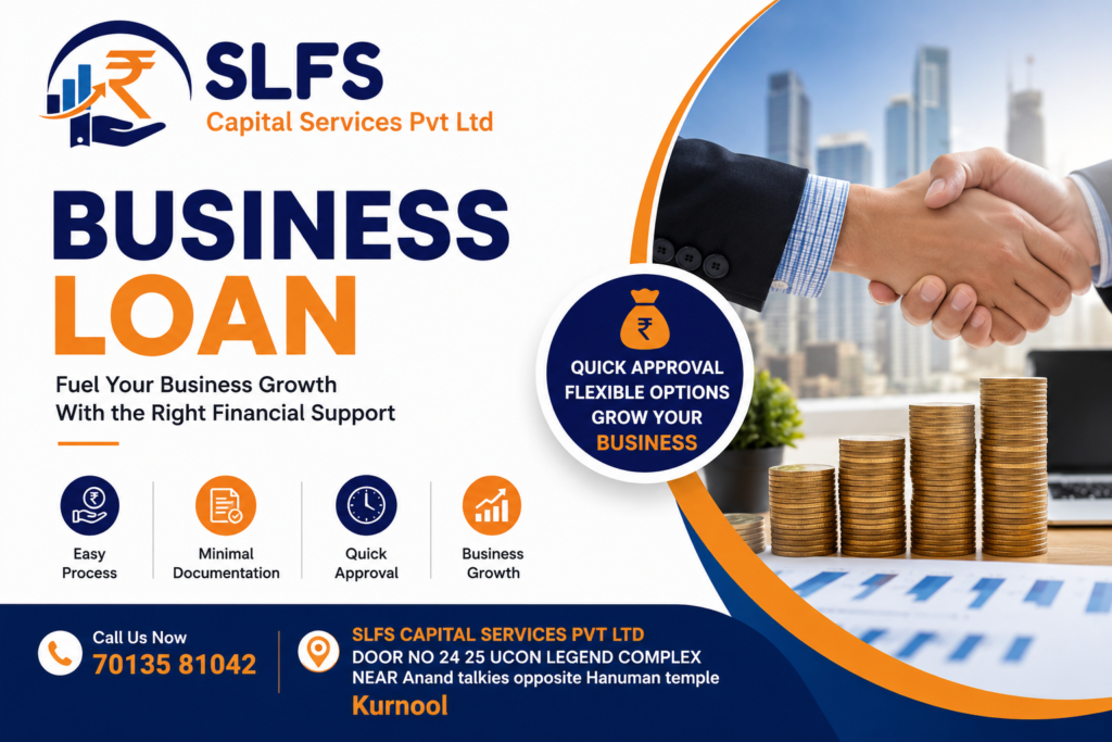 Business Loan Provider in Kurnool