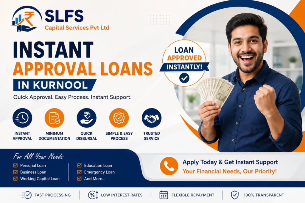 Best Instant Loan Company in Kurnool