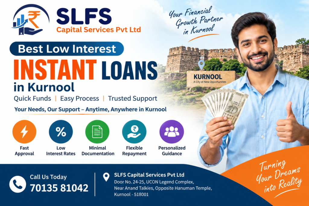 Affordable Interest Rate Loans in Kurnool